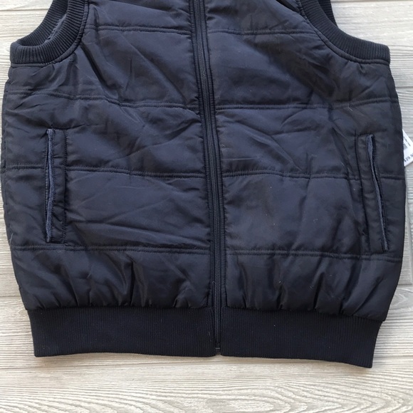 YOUNGE USA Puffer Vest in Navy Blue NWT with Pockets in Size XL - Picture 7 of 10